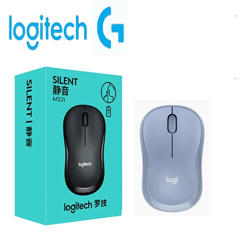 

Logitech M221 Laptop Silent USB Portable Office Home Wireless Mouse Wireless Gaming Mouse Pc Mouse Wireless Laptop Accessories