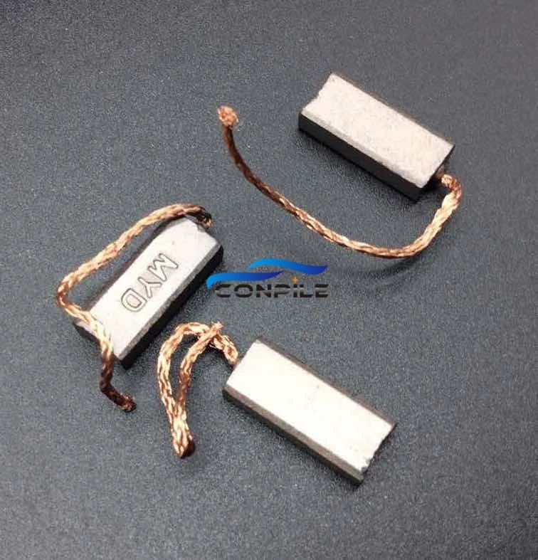 Car Generator Brush 7pcs 5X7X20mm 5X8X20mm Car Generator Brush Brush Regulator Rear Outlet Line