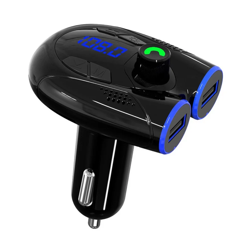 

Автомобильный Bluetooth 5,0 MP3-плеер светодиодный FM-передатчик громкой связи Автомобильный Аудиоприемник USB Type C зарядное устройство U-диск TF без потерь музыка G68