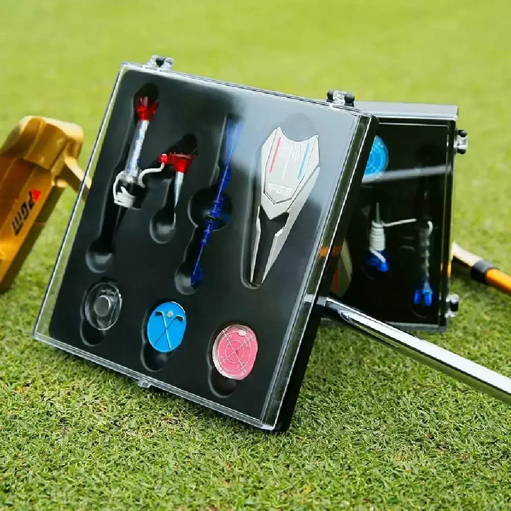 Golf Pedestal, Cap Clip Marker with Magnetic Clip, Green Fork, Golf Gift Three/five Set, Accessories