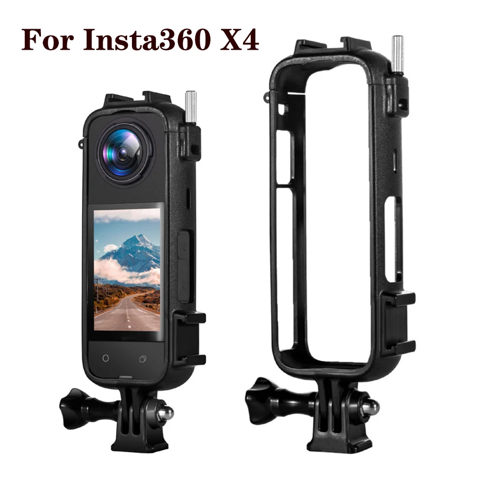 

For Insta360 X4 Protective Camera Housing Frame Case for Insta 360 X4 Anti Fall Action Expansion Frame Camera Mount Accessories