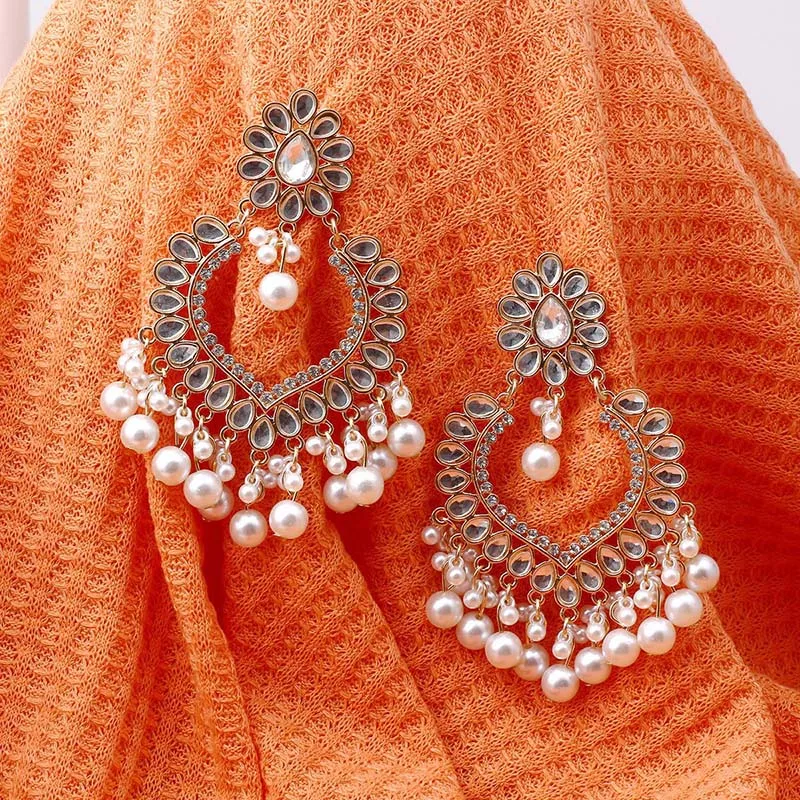 Share more than 63 orange indian earrings latest 3tdesign.edu.vn