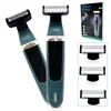 VGR Pubic Hair Trimmer Shaver for Men Body Groomer for Groin & Balls Replaceable Blade Electric Razor IPX5 Waterproof Epilator 1