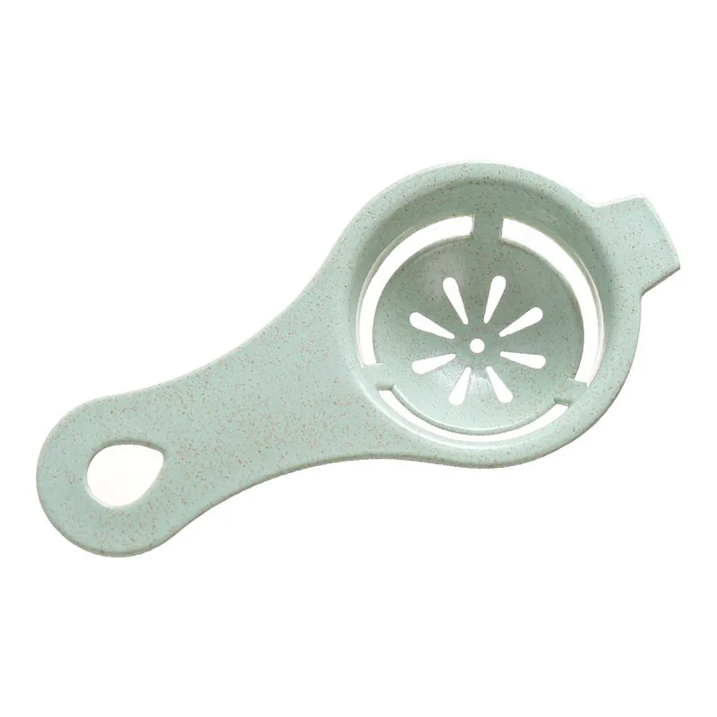 Eggshell Separator Egg Separator Egg White Yolk Separator Holder Kitchen Cake Tools Clear Liquid Filter Gadget Dinner Cooking Sieve Divider Portable Storage