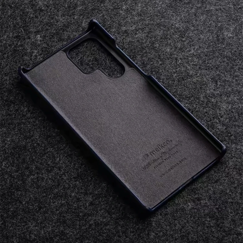 Melkco Premium Genuine Leather Luxury Retro Cowhide Protective Hard Case