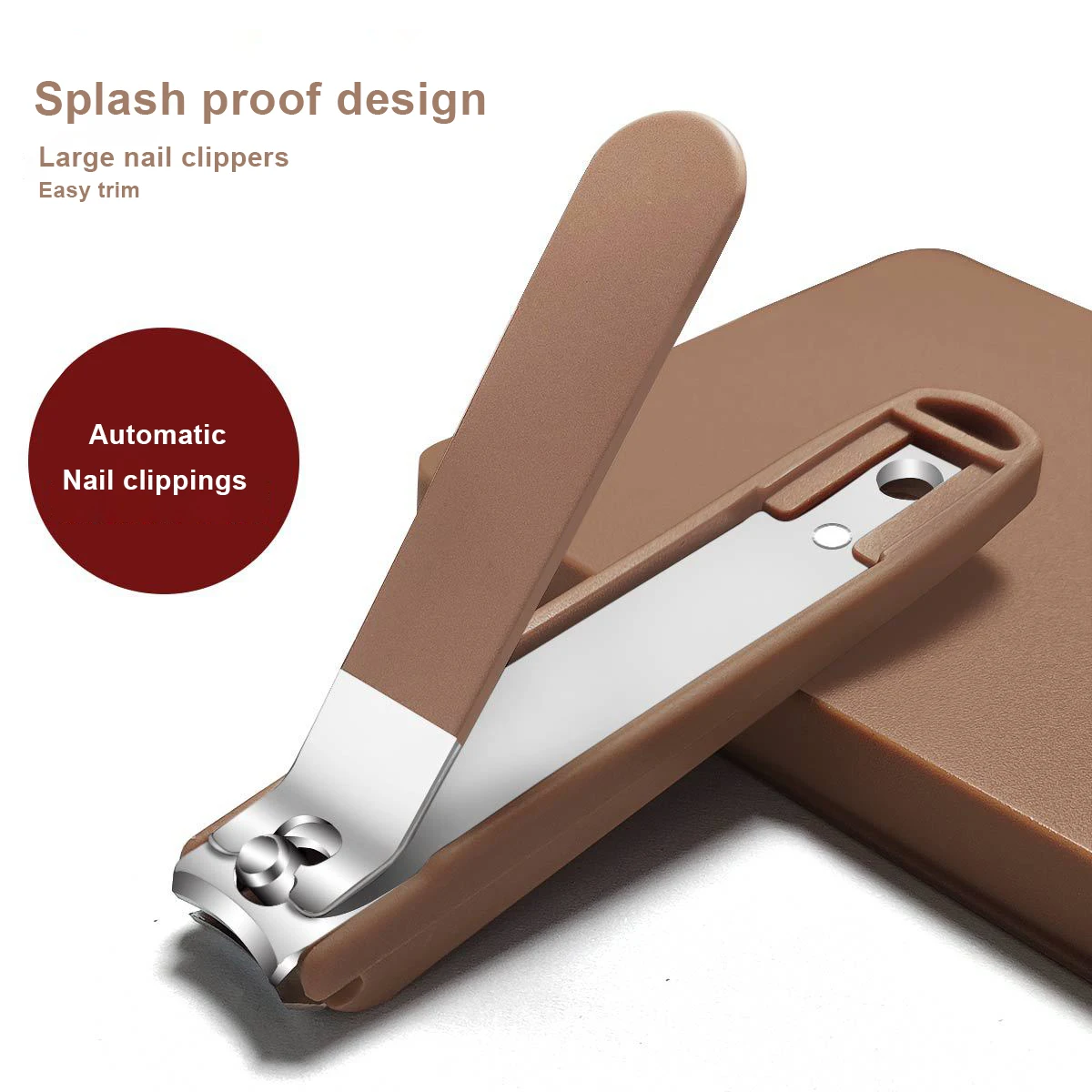 Nail Clipper Set Home Nail Clipper Ear Scoop Manicure Tool Splashproof travel kit 6 in 1 6 PCS