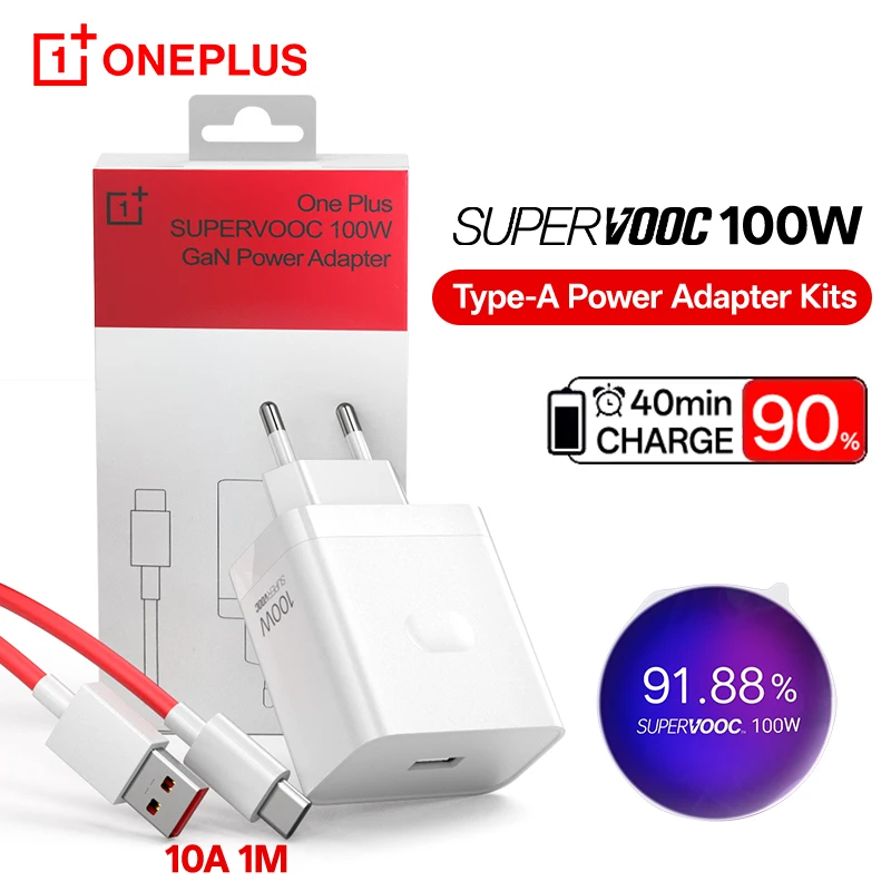 Cargador Original OnePlus SuperVOOC de 100W para OnePlus 15T 13R 12 11 10 Nord 5 CE6 Pad 4 OPPO Realme, Cable USB Tipo C de Carga Rápida
