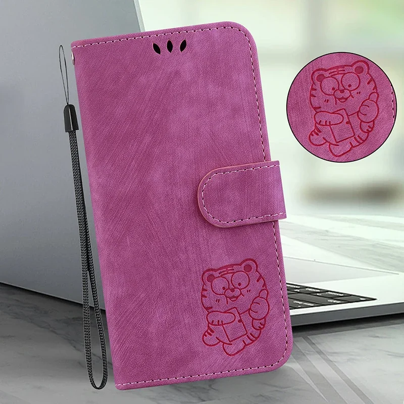 Leather Wallet Flip Case - Sleek Protective Phone Cover