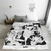 Super Warm Blanket Travel Duki Argentine Rapper Rockstar Music Bedding Throws Singer Flannel Bedspread Chair Sofa Bed Cover 5