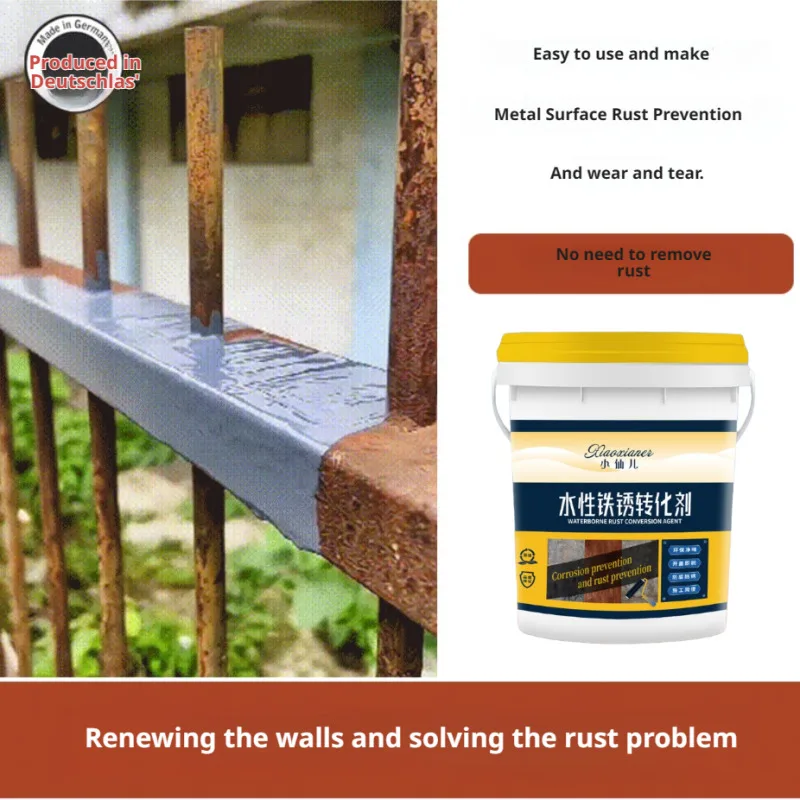 Rust converter Rustfree paint Metal special waterbased color steel tile multicolor renovator