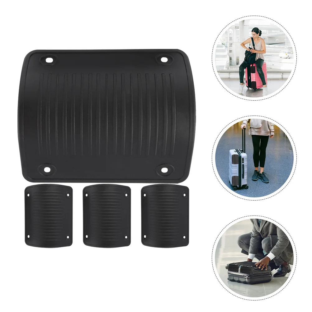 

4pcs Wear-resistant Suitcase Corner Cover Plastic Luggage Corner Guard Luggage Supply