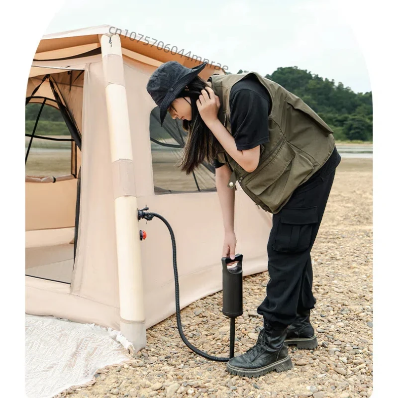 Fully Automatic Inflatable Tent, Outdoor Folding Camping Portable Picnic Tent, Outdoor Waterproof Camping Equipment