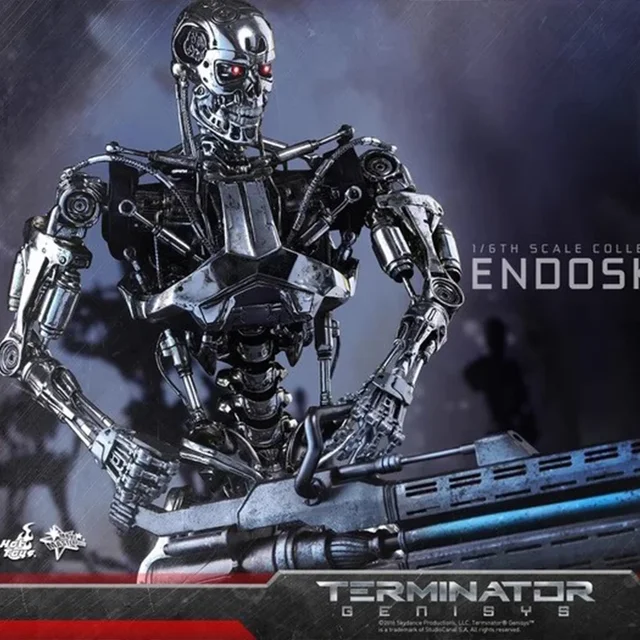 The Terminator Hottoys Ht 1/6 Mms352 Terminator Genesis T800