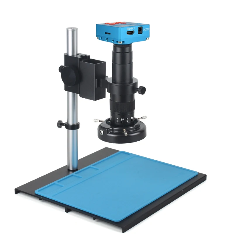 4K 48Mp 1080P Hdmi Usb Microscope Camera 120X-300X C-Mount Lens Microscopio Digitale Elettronico Industriale Per Riparazione Saldatura