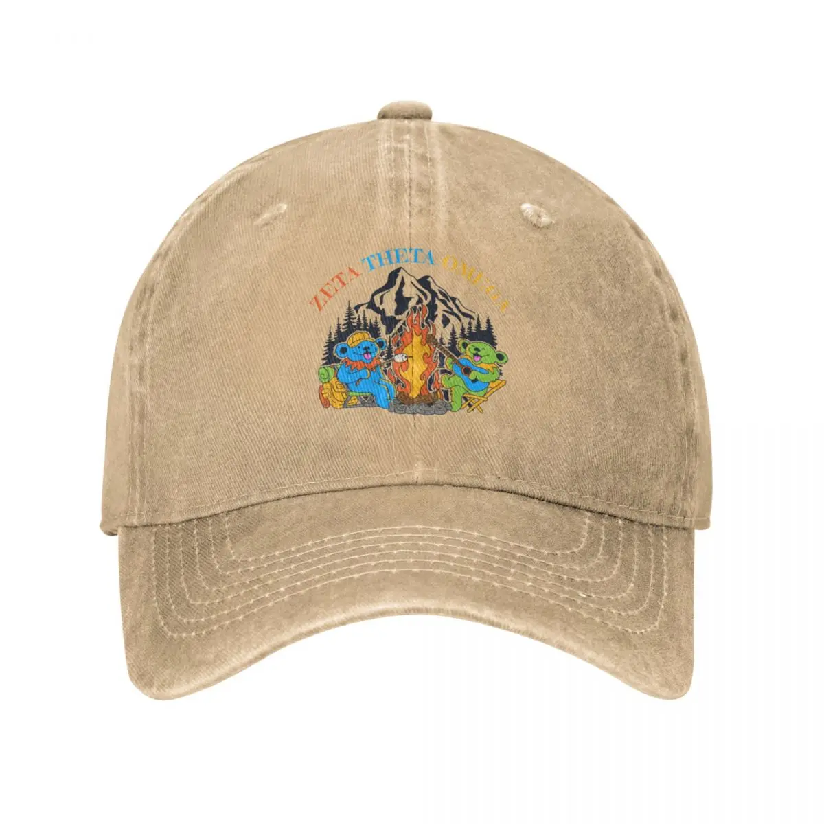 

ZTO Camping Bears Cap Cowboy Hat Golf hat man new in the hat hat for women Men's