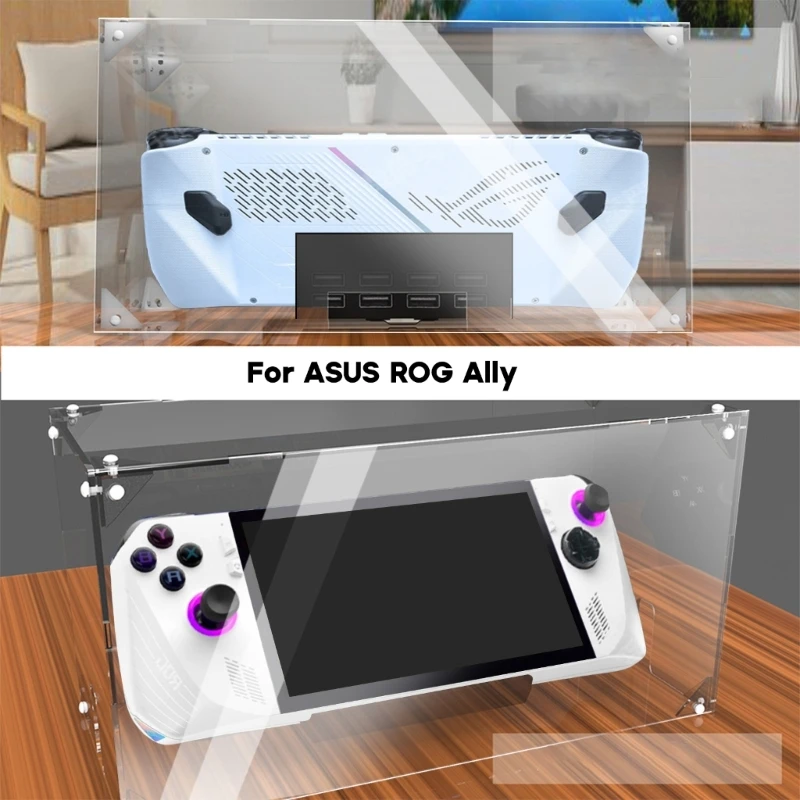 

Пылезащитный чехол для игровой консоли RogAlly, ящик для хранения, акриловая пылезащитная защита, корпус, устойчивый к царапинам