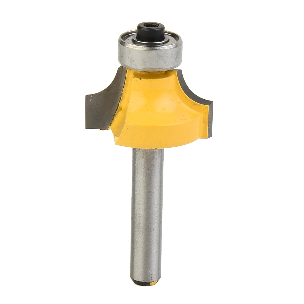 

Pratical Router Router Bit Bit Hot Sale Popular Portable Pratical Edge Round Over Router Shank Yellow 1/4 Inch 4pcs