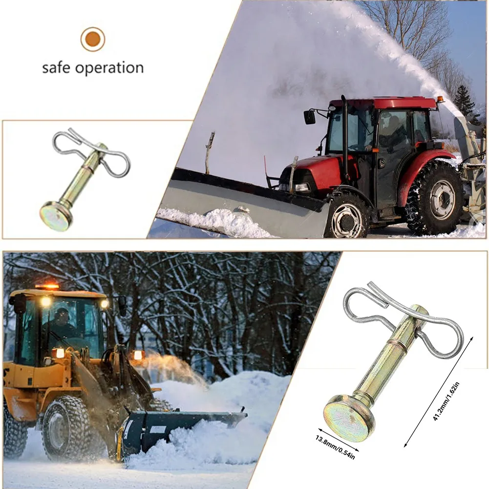 Shear Pins&Cotters For SnowBlowers 738-04124A 714-04040 Outdoor Garden Snow Blowers Parts 2/10/20Pcs snow blower shear pins cotters