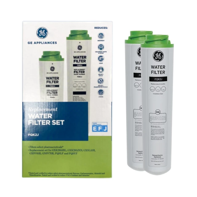 GE Dual Flow Replacement Water Filters - Advanced Filtration FQK2J