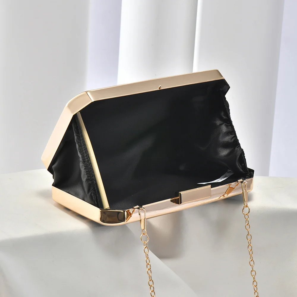Fashion Women Evening Clutch Bags 2023 New Chain Banquet Wallets Wedding Dinner Bags Party Elegant Purse Shoulder Crossbody Tote