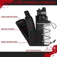 Sac de sport magnétique pour hommes et femmes – Bouteille à bandoulière avec fixation magnétique |   Porte-bouteille d'eau, pochette de sport, sac à bandoulière pour T 6
