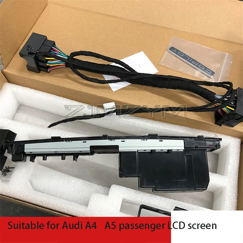 Audi A4/A5/S4/S5 2017-2024 모델 승객 LCD 화면 및 승객 디스플레이 화면 수정 계기판에 적합