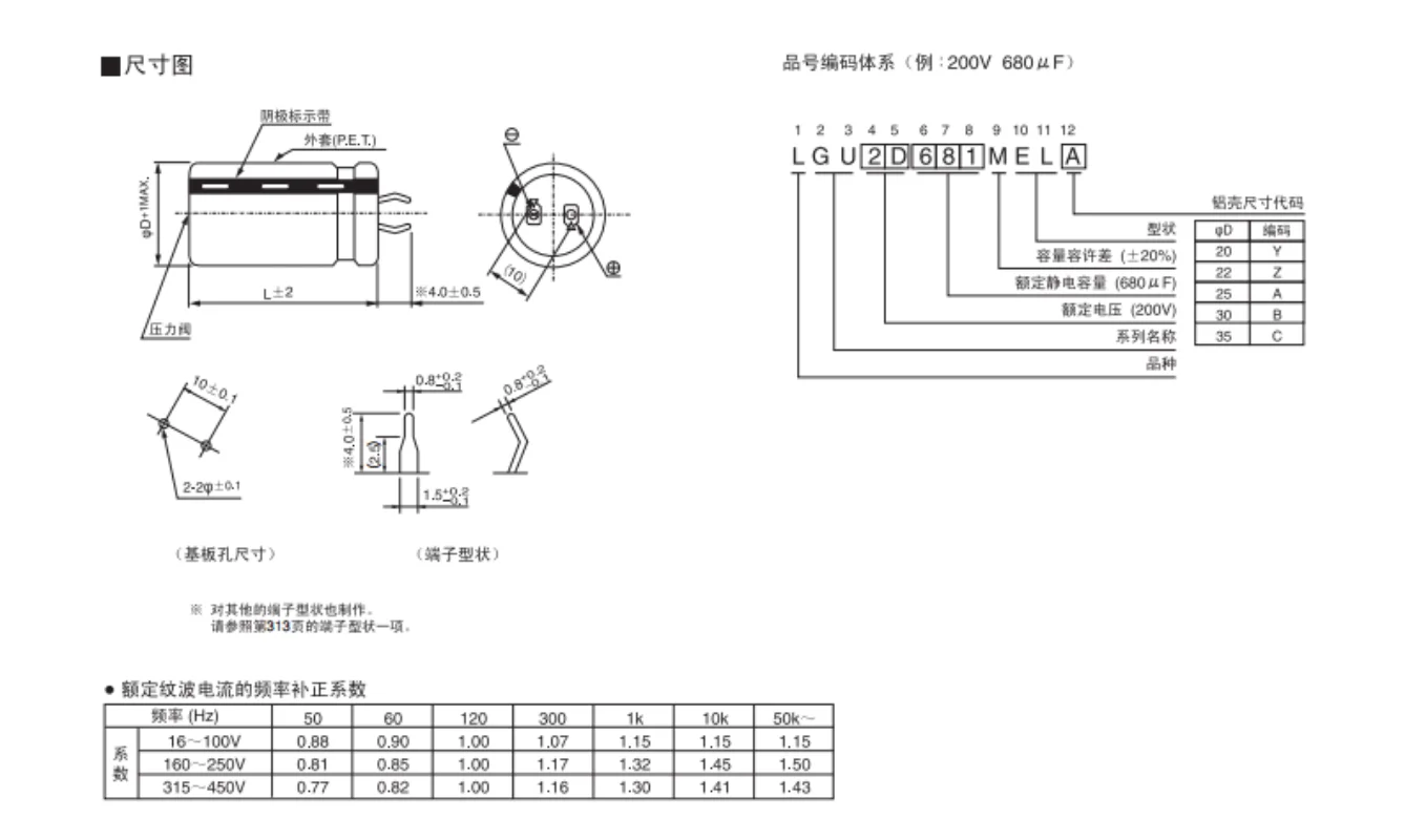 （1PCS）35V22000UF 35X50 nichicon electrolytic capacitor 22000UF 35V 35 * 50 GU 105 degrees