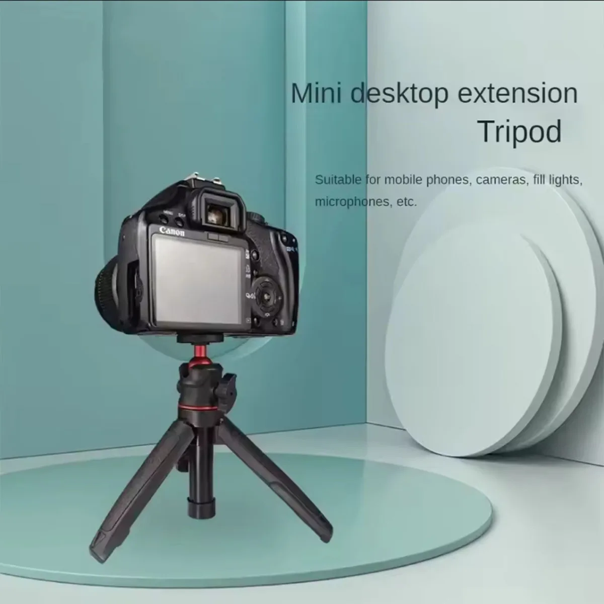 Extension Pole Tripod, Mini Selfie Stick Tripod Stand - Image 4