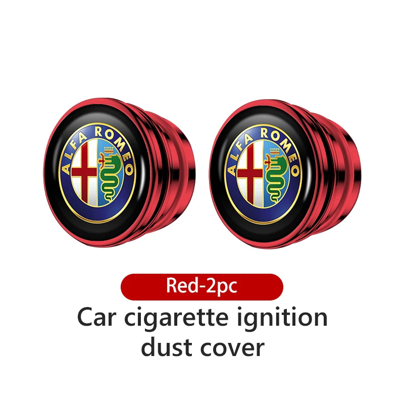 Auto Logo DustProof Car Cigarette Lighter Cover Decoration Cap