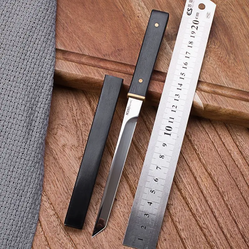 Kitchen Knife M390 Stainless Steel Sharp Fruit Barbecue Meat Steak Pocket Utility kitchen knife,meat cleaver