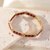 G&D New Arrival Stainless Steel Ourla Oshun Santeria Bracelet Mix Beads Babalawo Bangle For Women/Men Protection Jewerly Gift 2