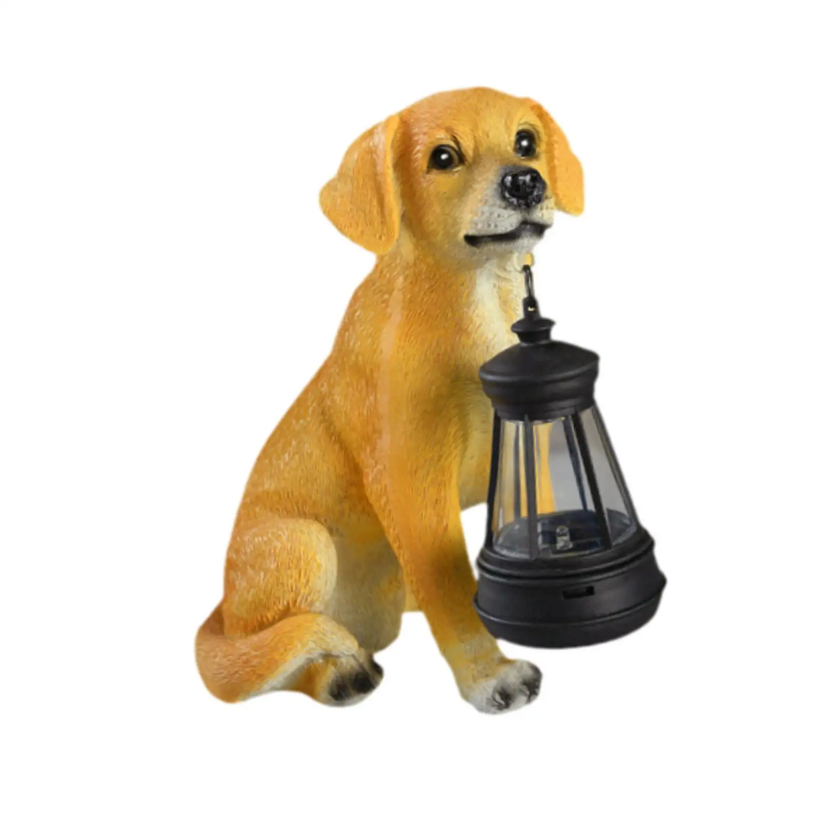 Garden Statue with Solar Lantern Figurine for Outside Lawn Garden Garden Statue with Solar Lantern Figurine for Outside Lawn Garden