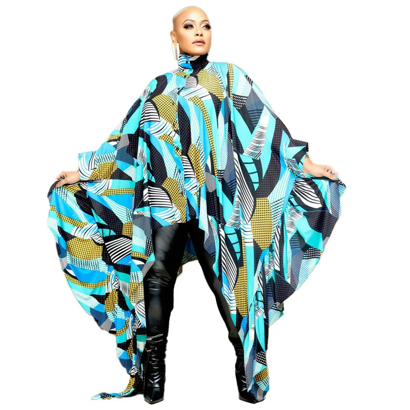 

2023 African Dresses for Women Spring Summer African Femme Dashiki Shirt Dress Africa Clothes Ankara Dresses Ladies Clothing