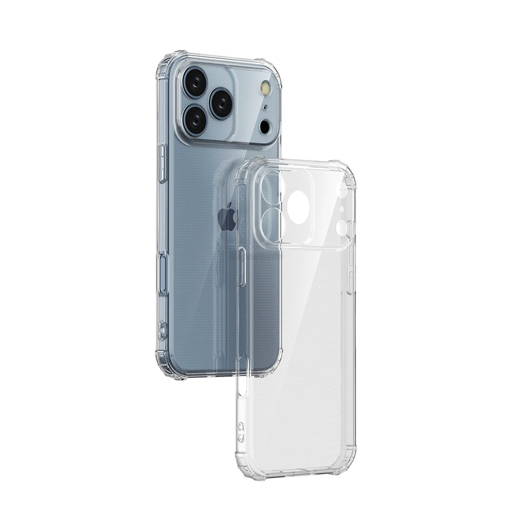 Luxury Shockproof Soft TPU Phone Back Case - Air Clear Cover