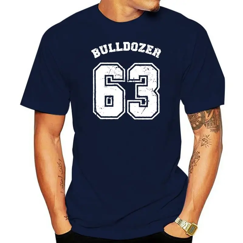 

Bulldozer 63 Mucke Fun Kul Pt-Shirt for Men 2022 New Short Sleeve Cotton Casual Men Fashion Slim Fit Cu 2022 Summer MenS Shirt