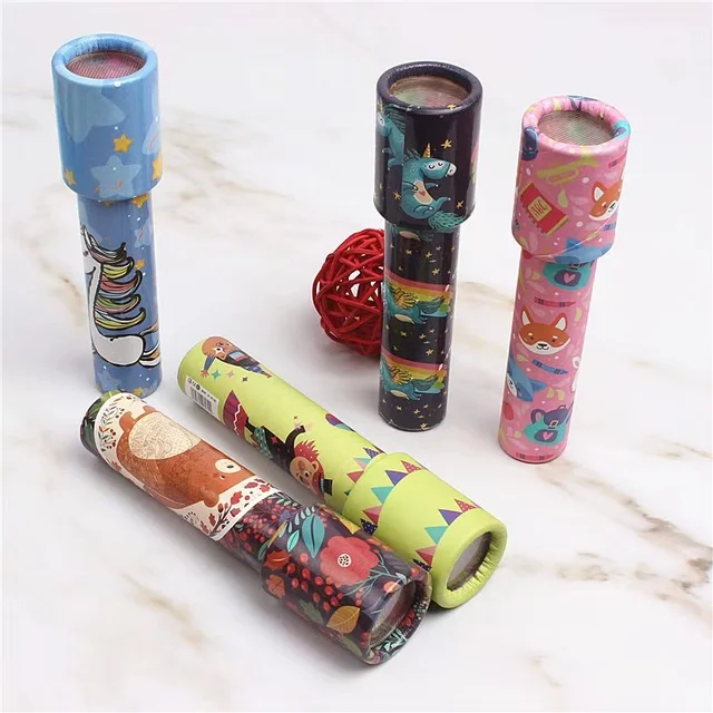 3D Cartoon Kaleidoscope Funny Learning Educational Toys For Children Restless Children Toys Boy Girl Baby Toy Goodies Party Gift 5