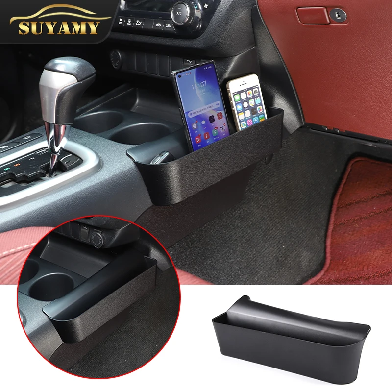

Central Control Side Storage Box For Toyota Hilux 2015-2021 ABS Car Interior Stowing Tidying Storage Boxes Accessories