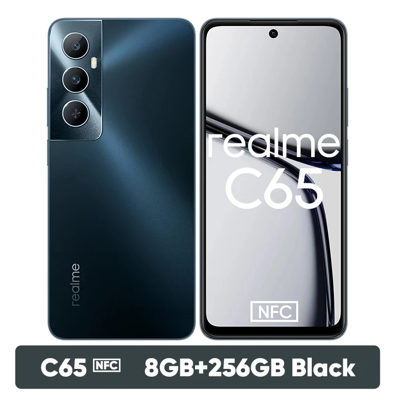 realme C65 Smartphone 50MP Camera 6.67'' 90Hz Display 45W