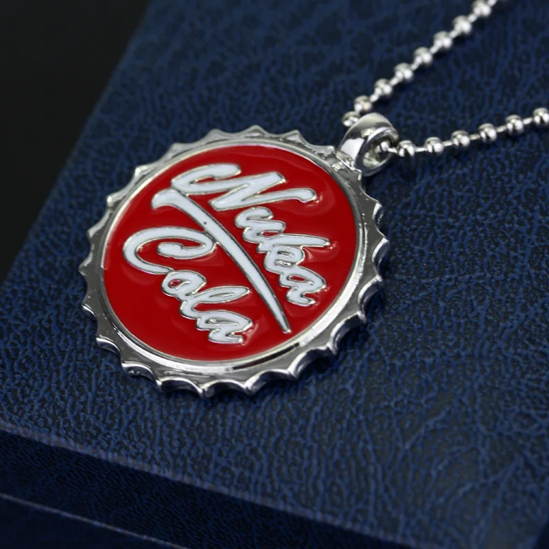 FALL Series OUT Necklace  Beverage Bottle Cap Style Pendant Necklace Everyday Wear Fashion Accessory Party Gifts 5