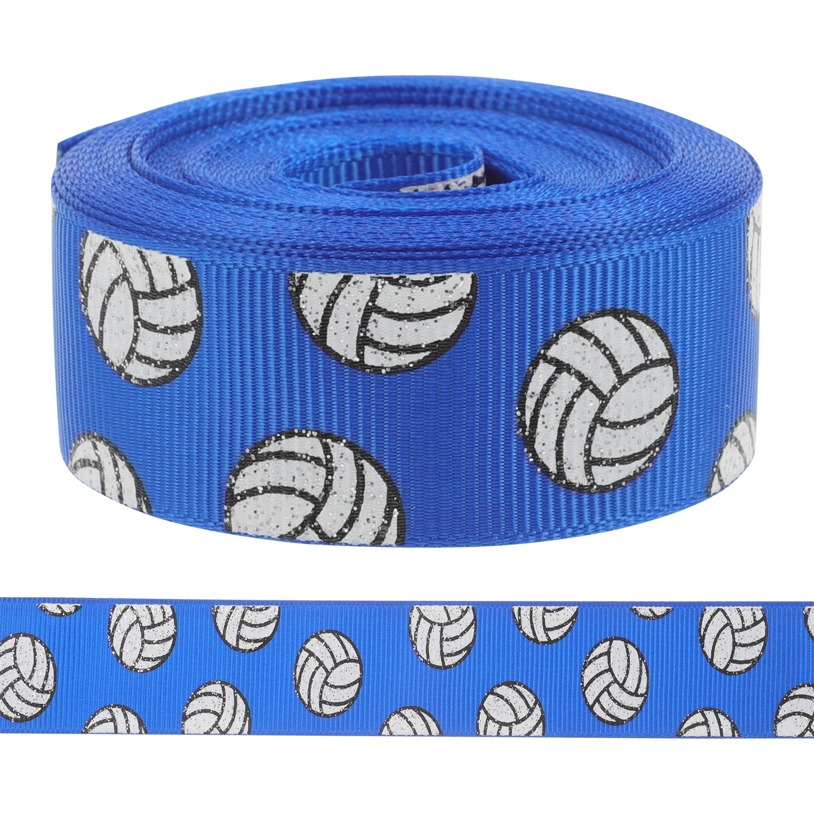 

Volleyball Ribbon Volleyballs Flowers Multi-function for Gift Wrapping Polyester Headwear DIY Floral Bouquet Supplies