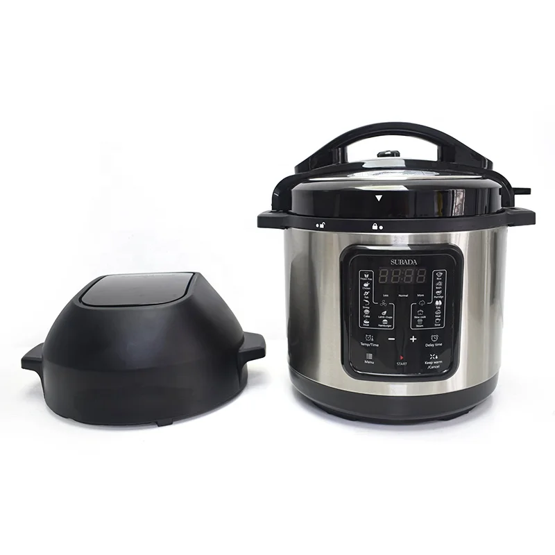 Multifunction Air Fryer Head Pressure Cooker Combo Machine Stainless Steel Electric Air Fryer Cooker 4