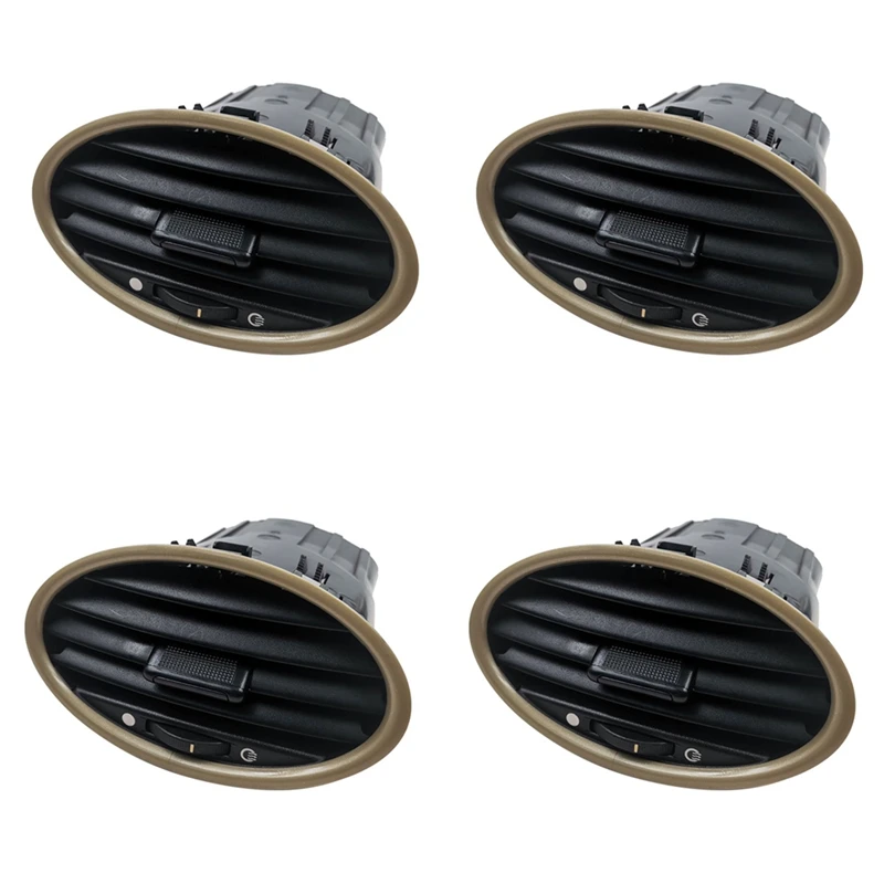 

4Pcs Car Air Conditioning Outlet Dashboard Vent For Ford Focus MK2 2005-2013 A/C Air Vent Outlet Nozzle