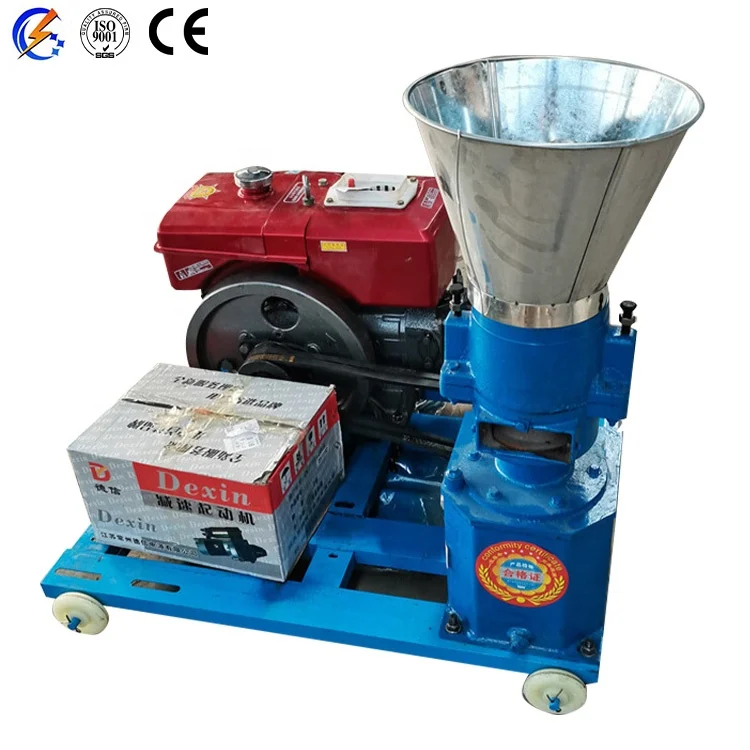 Feed Pellet Machine For Animal Feed Chicken Fish Rabbit Duck Pellet Processing Machine 200kg/h