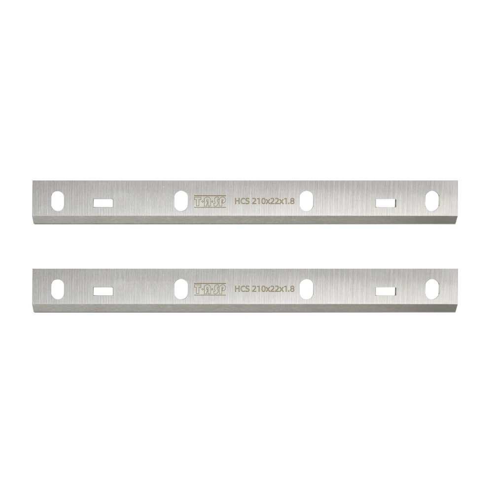TASP 8" 210 x 22 x 1.8mm HCS Planer Blade Wood Knife for Woodstar PT85 Scheppach HT850 HMS 850/2000 Bernardo PT200ED Kity PT8500 woodworking tools