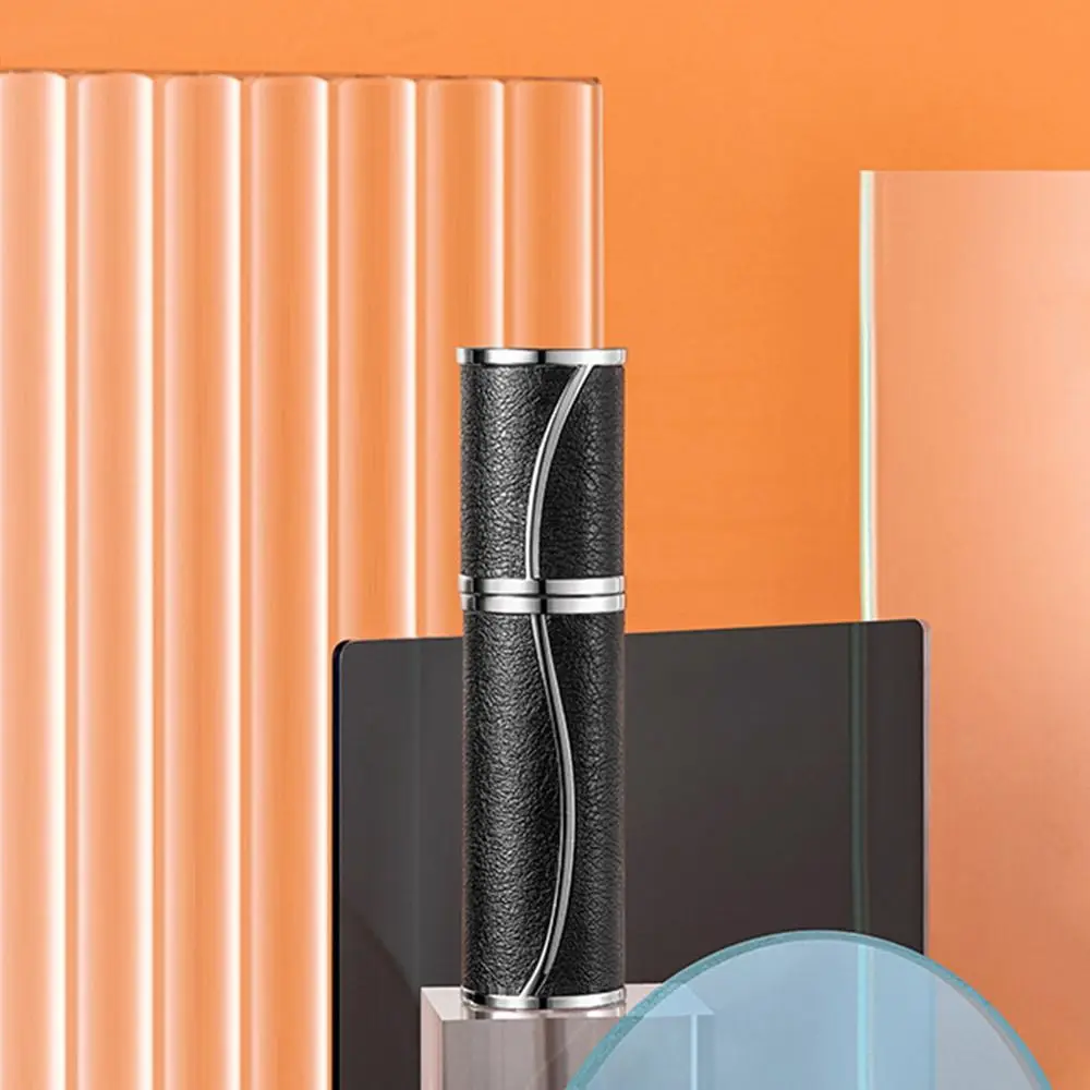 

Самонагнетающий роскошный флакон для духов с ароматом на дне, 5 мл, кожаный распылитель, одеколон, увлажняющий тонкий туман