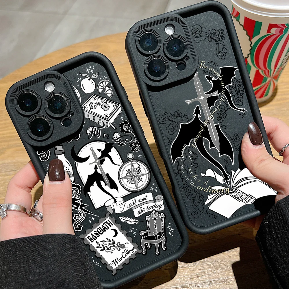 Luxury Fashion Dragon Wing Soft Silicone Phone Case