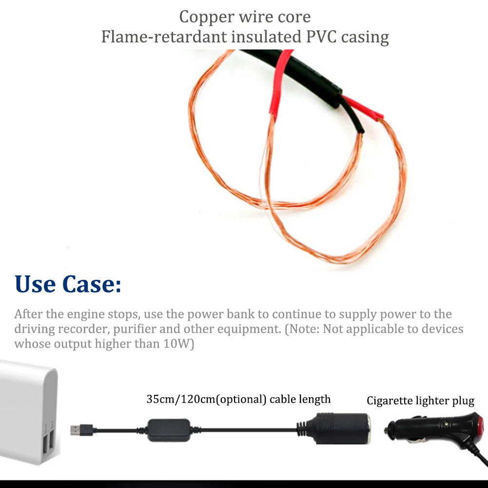 Convertisseur 12v continu vers USB 5V 10W