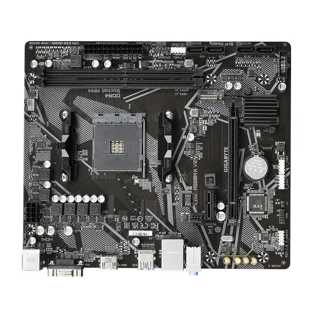 GIGABYTE brand new A520M K V2 AMD A520 AM4 Motherboard Support