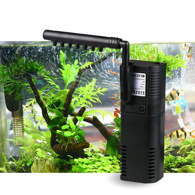 SUNSUN mini nano 111B 311B 611B JP-012F building internal filter submersible oxygen pump fish turtle aquarium water plant tank 4