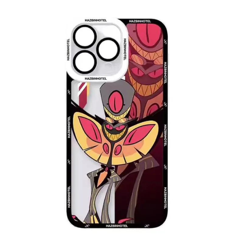 Cartoon Hazbis Hotels Clear Phone Case